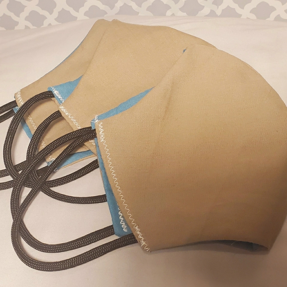 Bundle of 3. FACE MASK DOUBLE SIDE